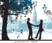 stock-vector-couple-under-the-tree-in-city-park-23665381